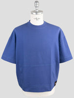 Kiton Blue Cotton Ea T-Shirt