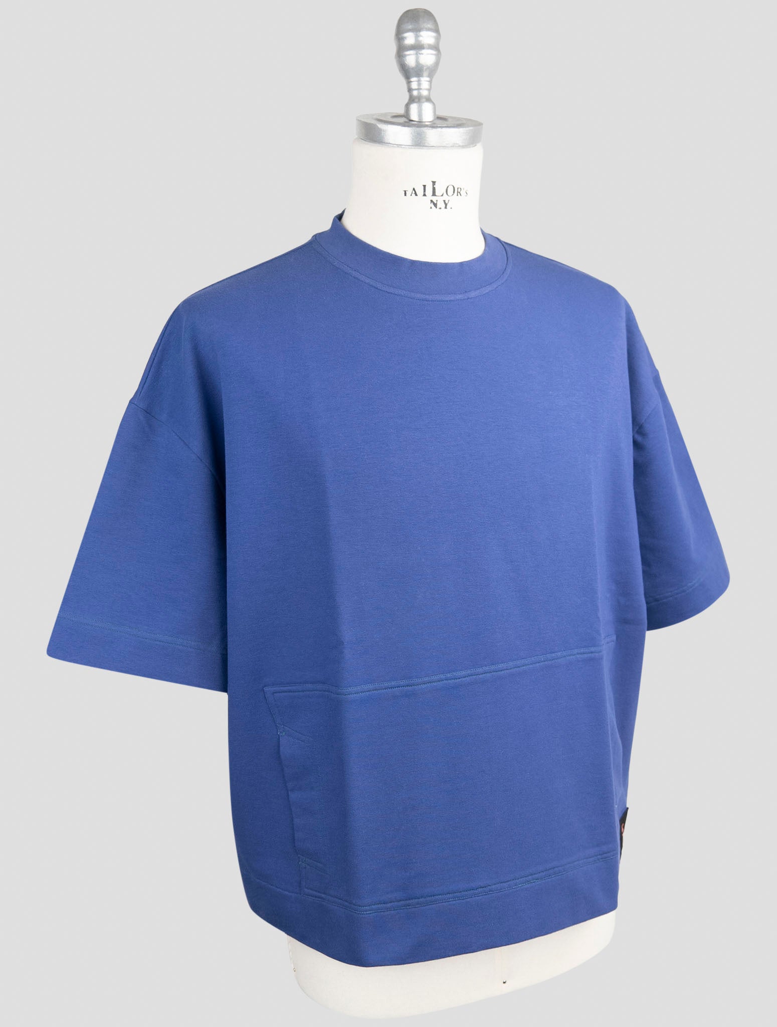 Kiton Blue Cotton Ea T-Shirt