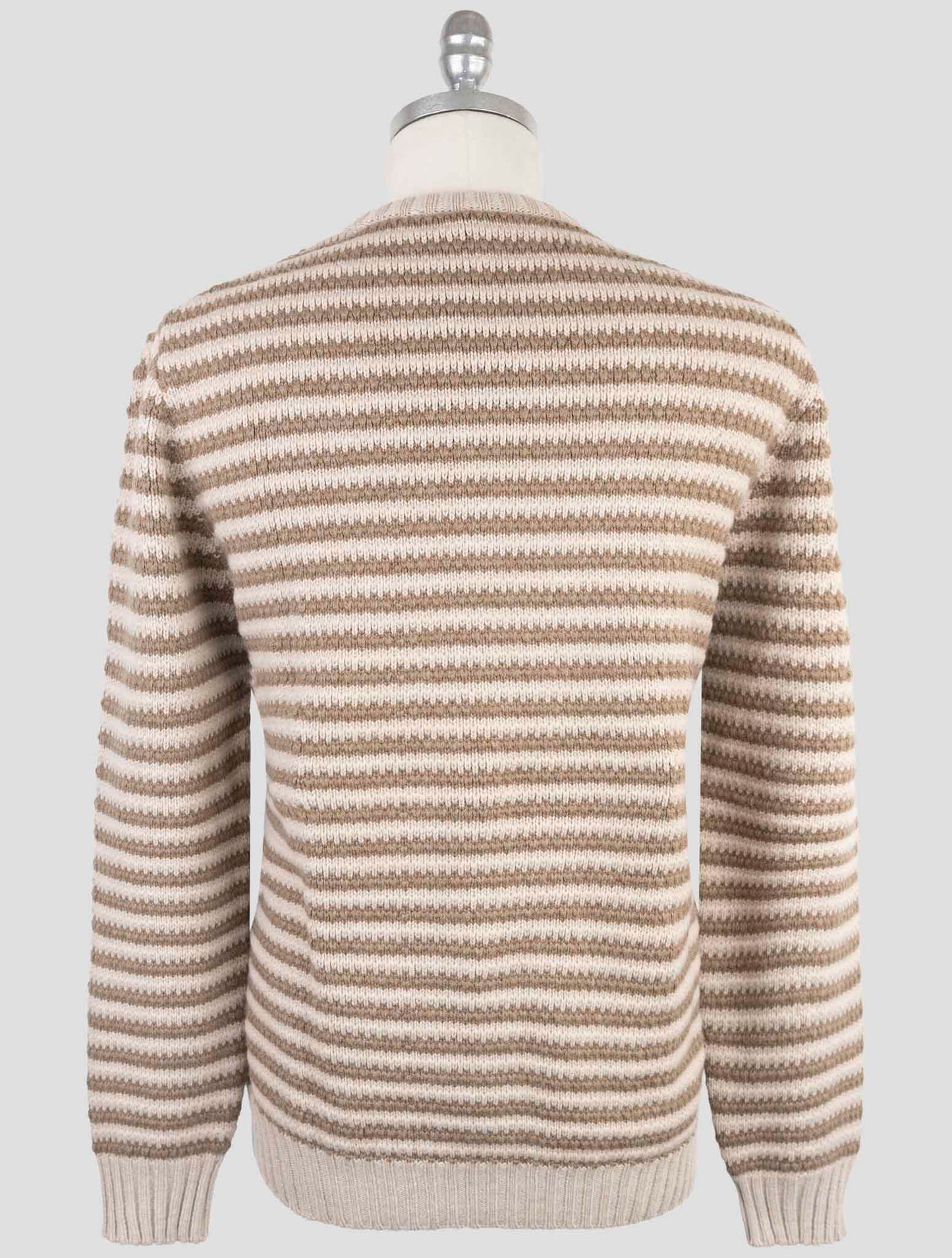 Kiton Brown Cashmere Sweater Crewneck