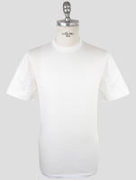 Kiton White Cotton T-Shirt
