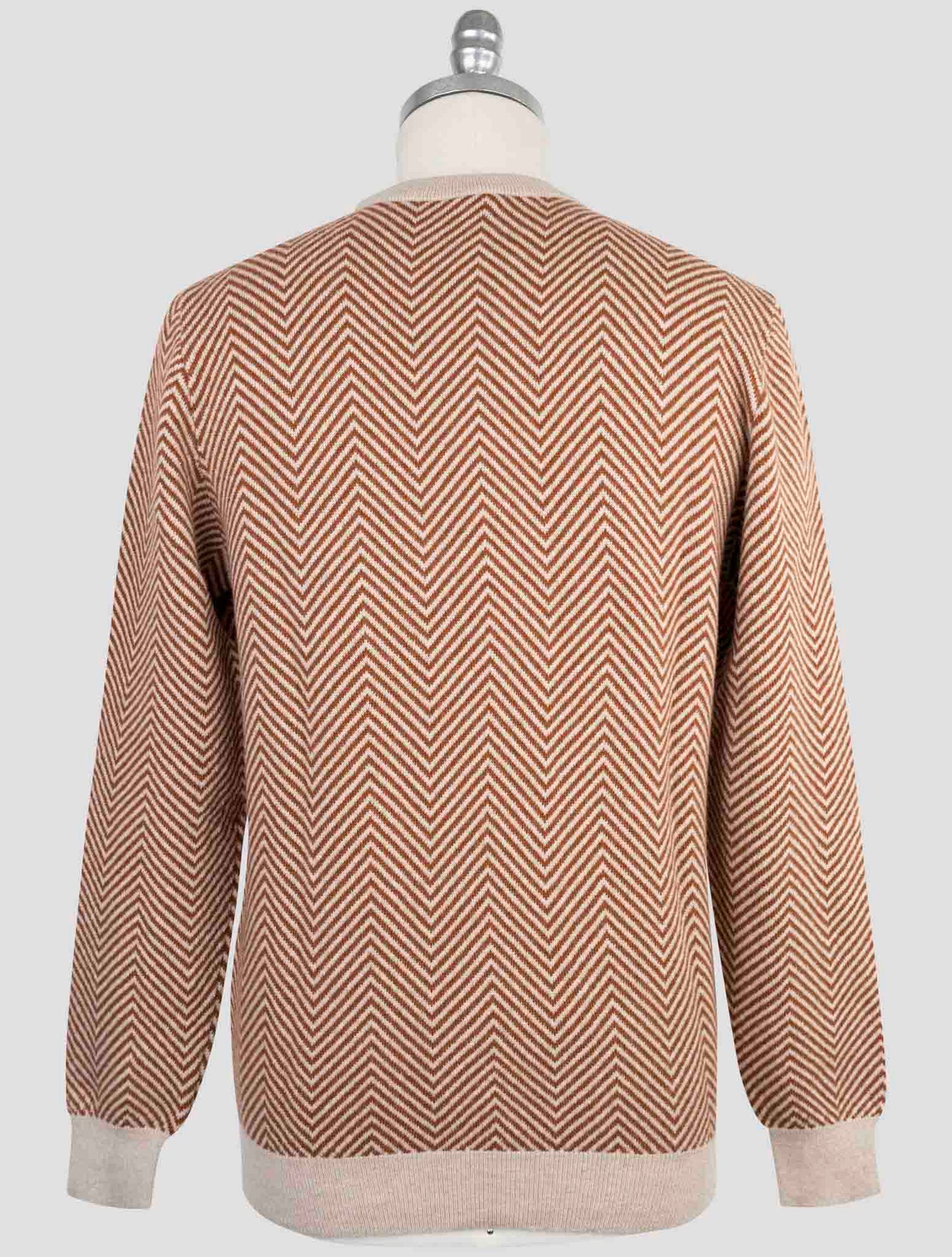 Kiton Brown Cashmere Sweater Crewneck