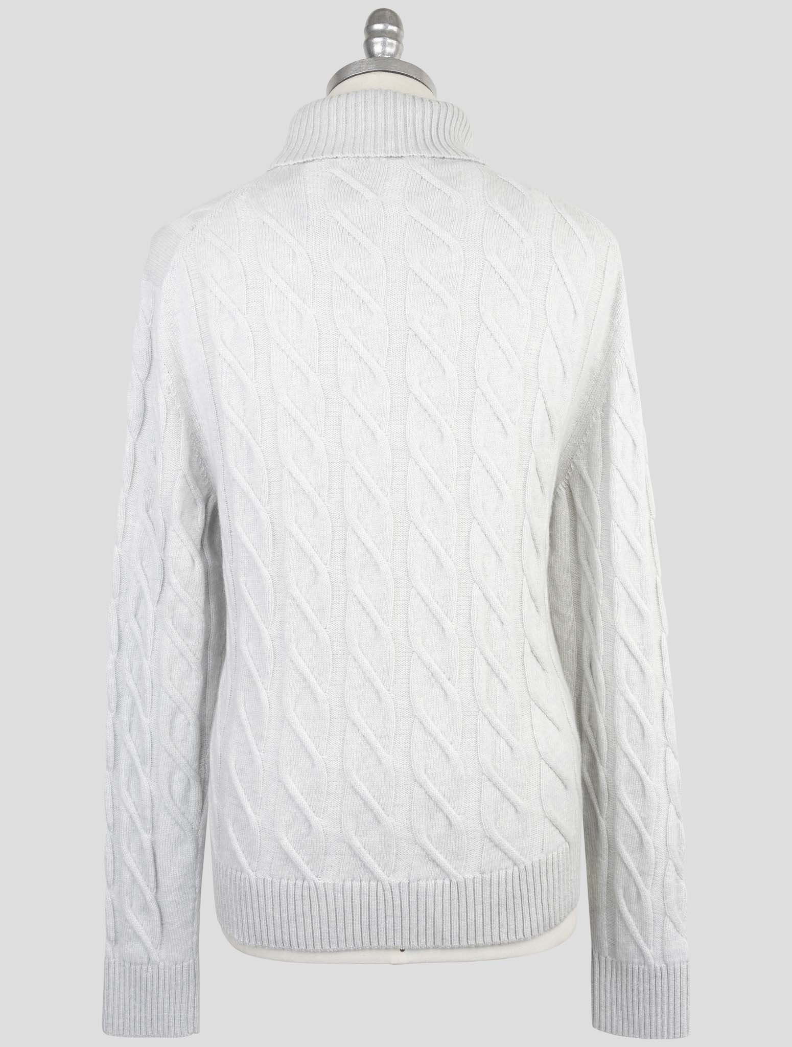 Kiton Gray Cashmere Turtleneck