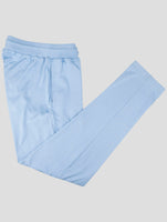 Kiton Light Blue Cotton Short Pant