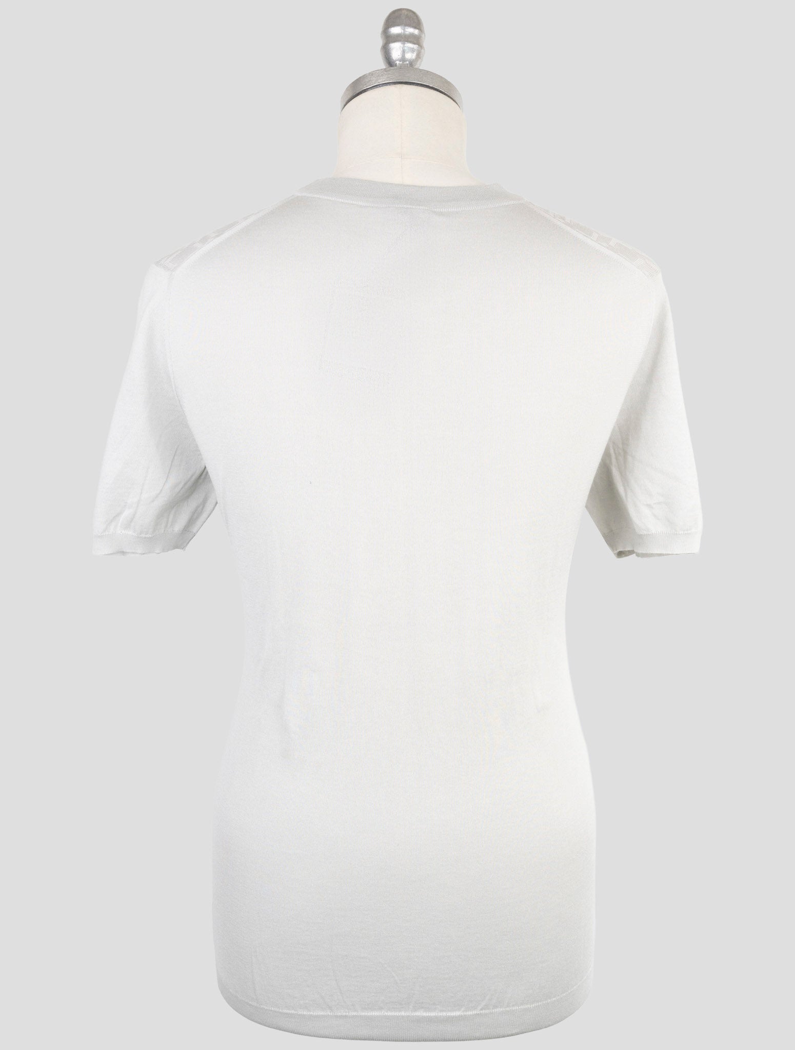 Kiton Gray Cotton T-Shirt