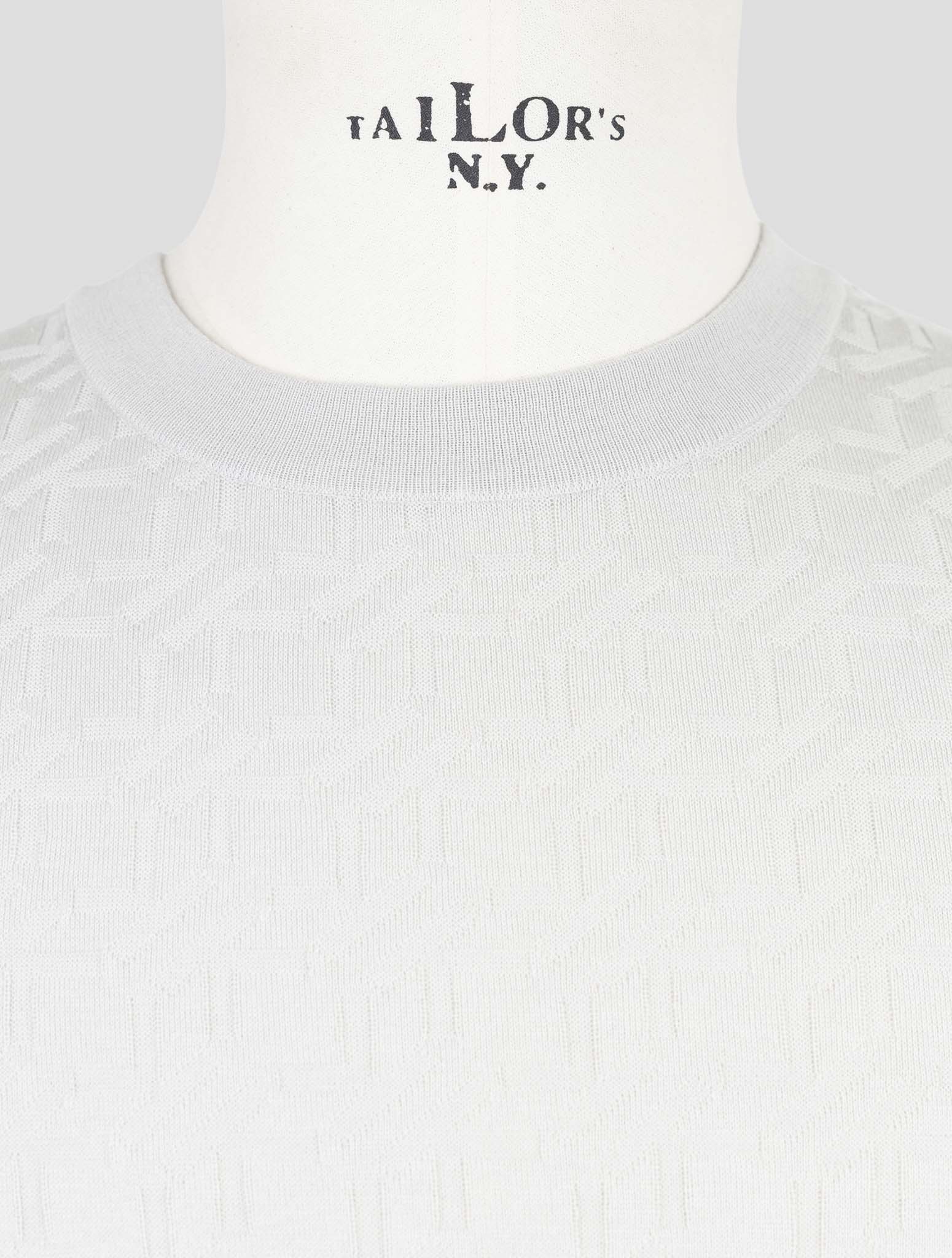 Kiton Gray Cotton T-Shirt