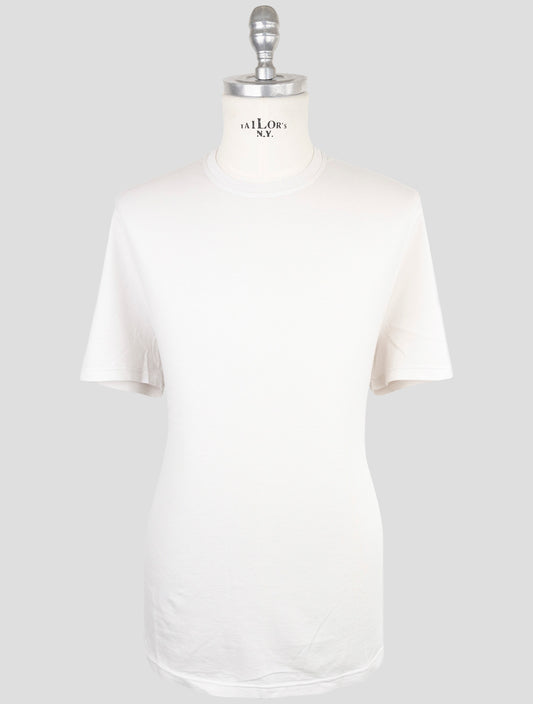 Kiton Gray Cotton Cashmere T-Shirt