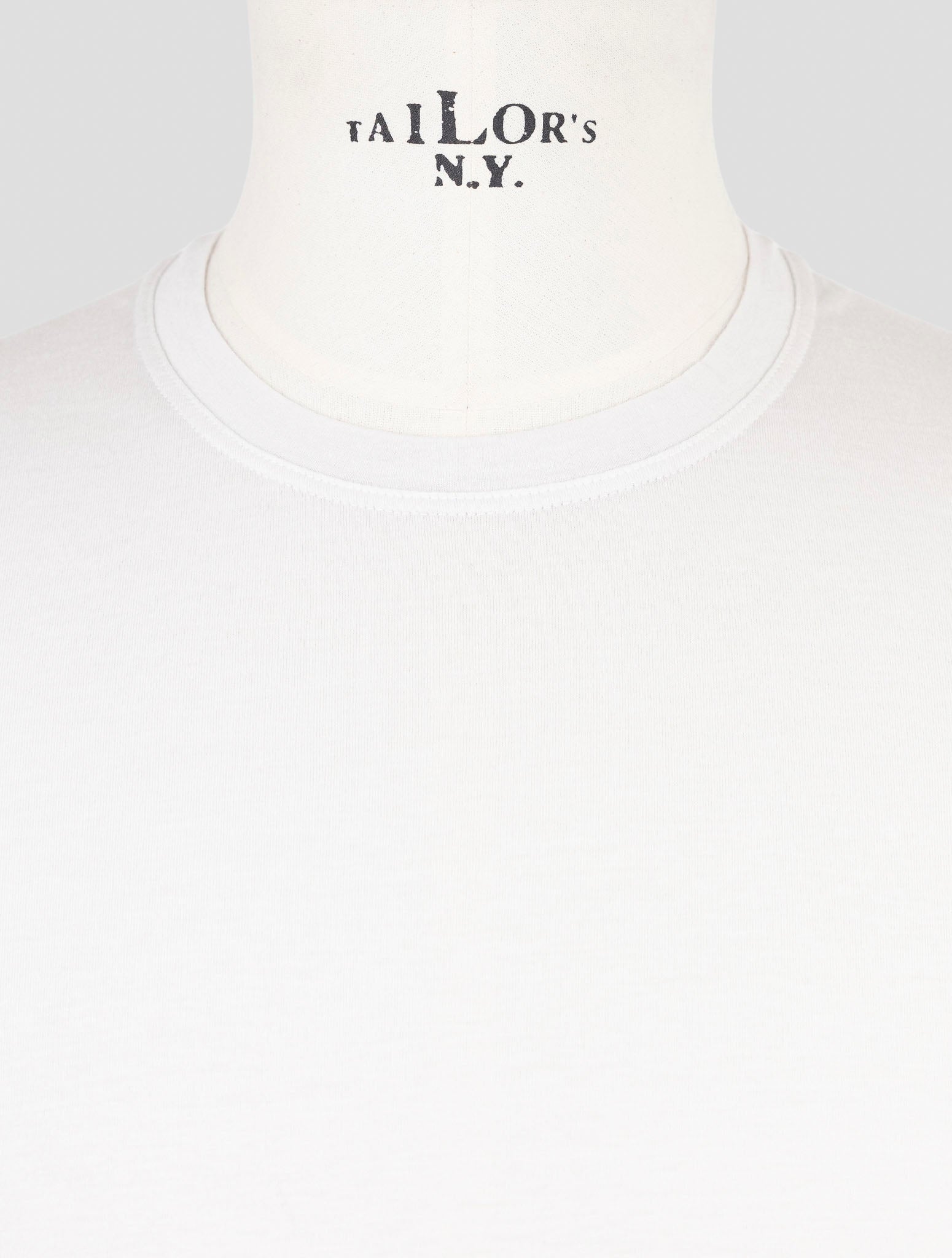 Kiton Gray Cotton Cashmere T-Shirt