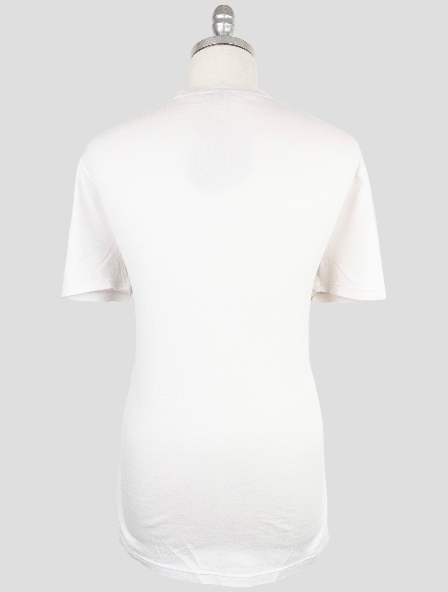 Kiton Gray Cotton Cashmere T-Shirt