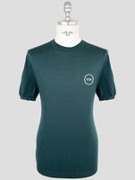 Kiton Green Cotton T-Shirt