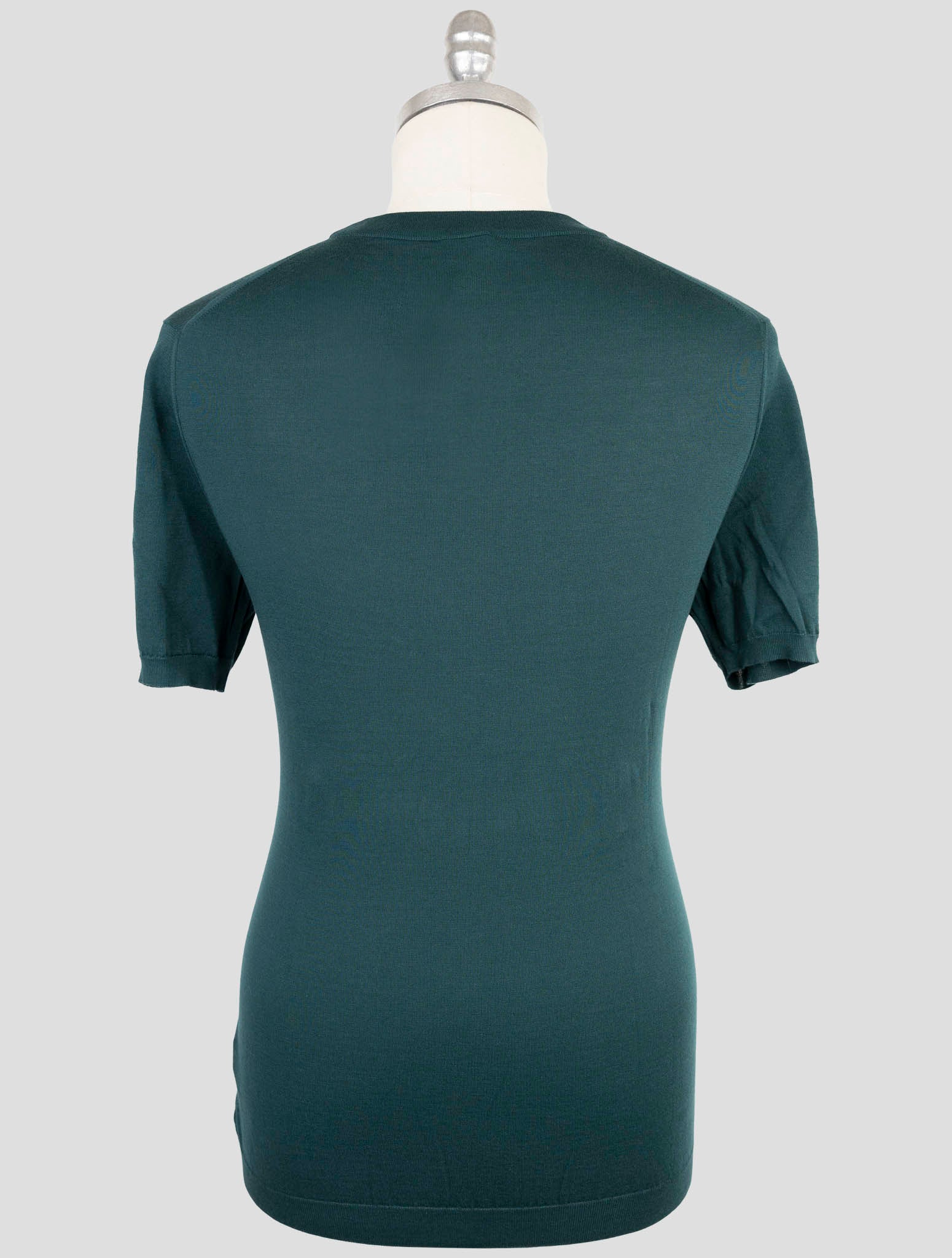 Kiton Green Cotton T-Shirt