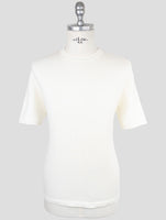 Kiton White Cotton T-Shirt