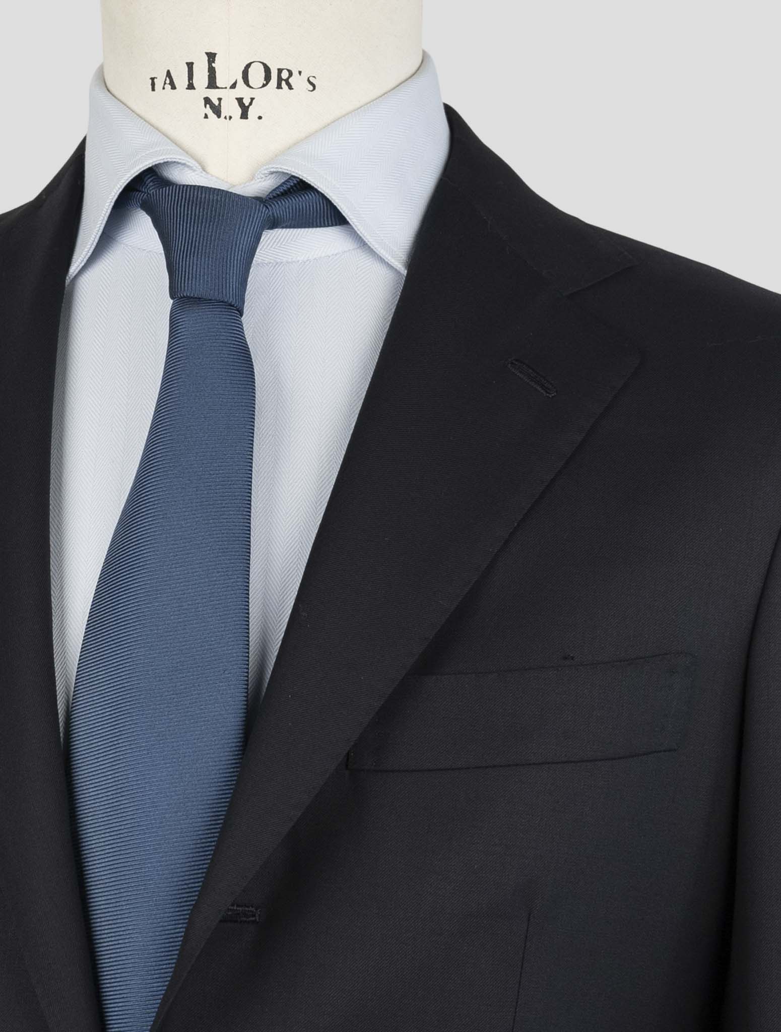 Kiton Blue Wool 14 Micron Suit