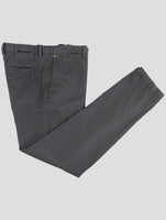 Kiton Gray Cotton Ea Pants
