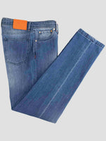 Kiton Denim Cotton Wool Pa Jeans