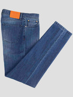 Kiton Denim Cotton Wool Pa Jeans