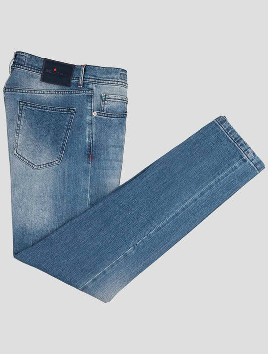 Kiton Denim Cotton Ea Jeans