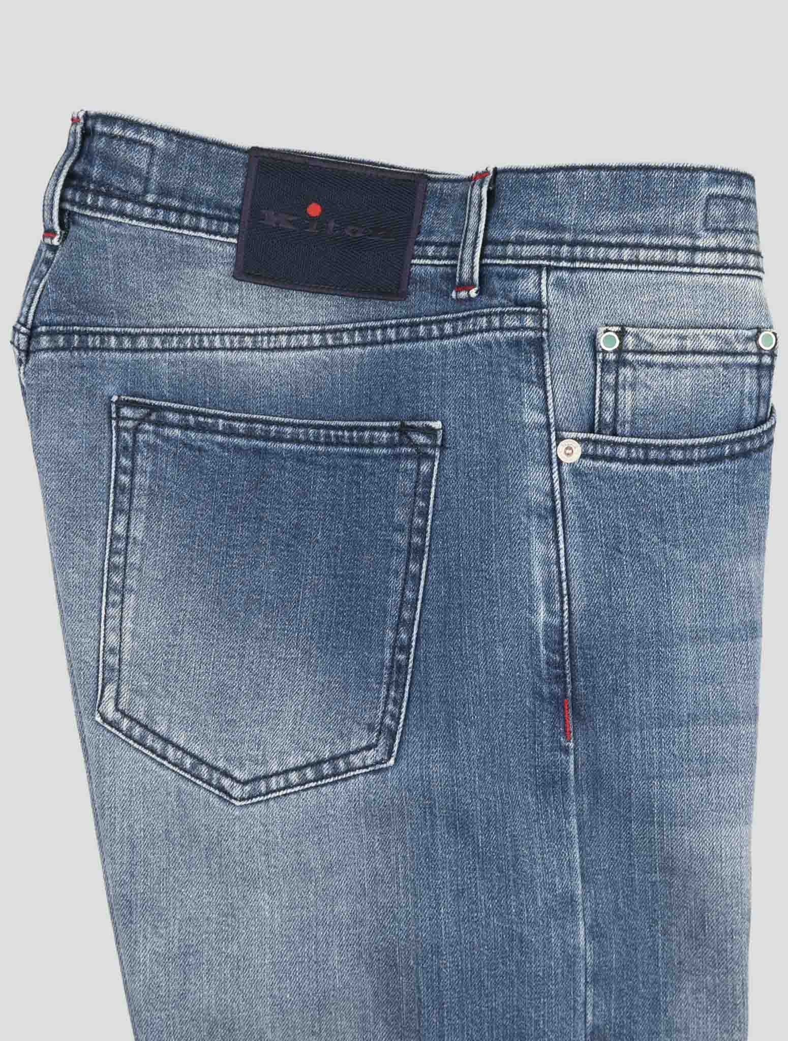 Kiton Denim Cotton Ea Jeans