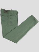Kiton Green Cotton Ea Jeans