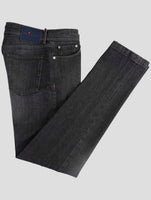 Kiton Dark Gray Cotton Ea Jeans