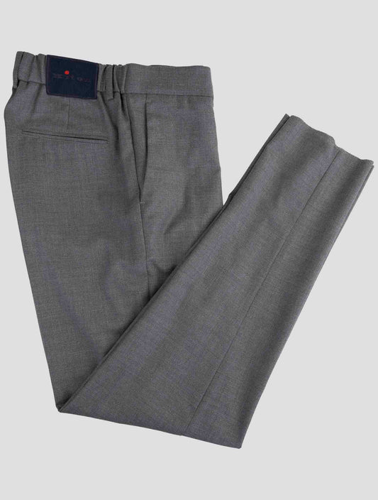 Kiton Gray Wool Pants