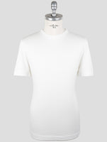 Kiton Knt White Cotton T-Shirt