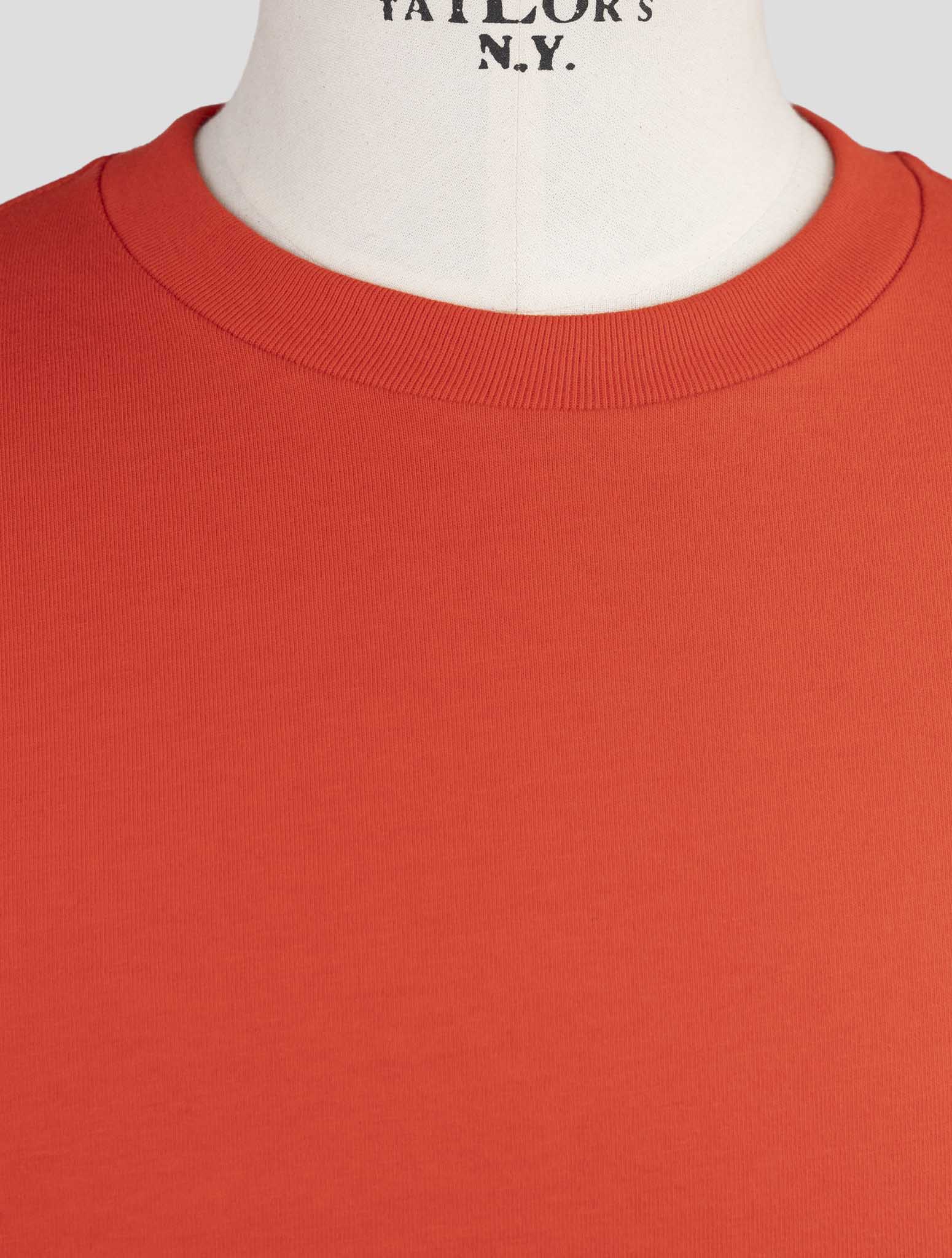 Kiton Knt Red Cotton T-Shirt