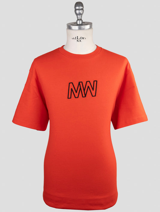 Kiton Knt Red Cotton T-Shirt