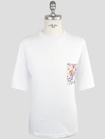 Kiton Knt White Cotton T-Shirt