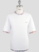 Kiton Knt White Cotton T-Shirt