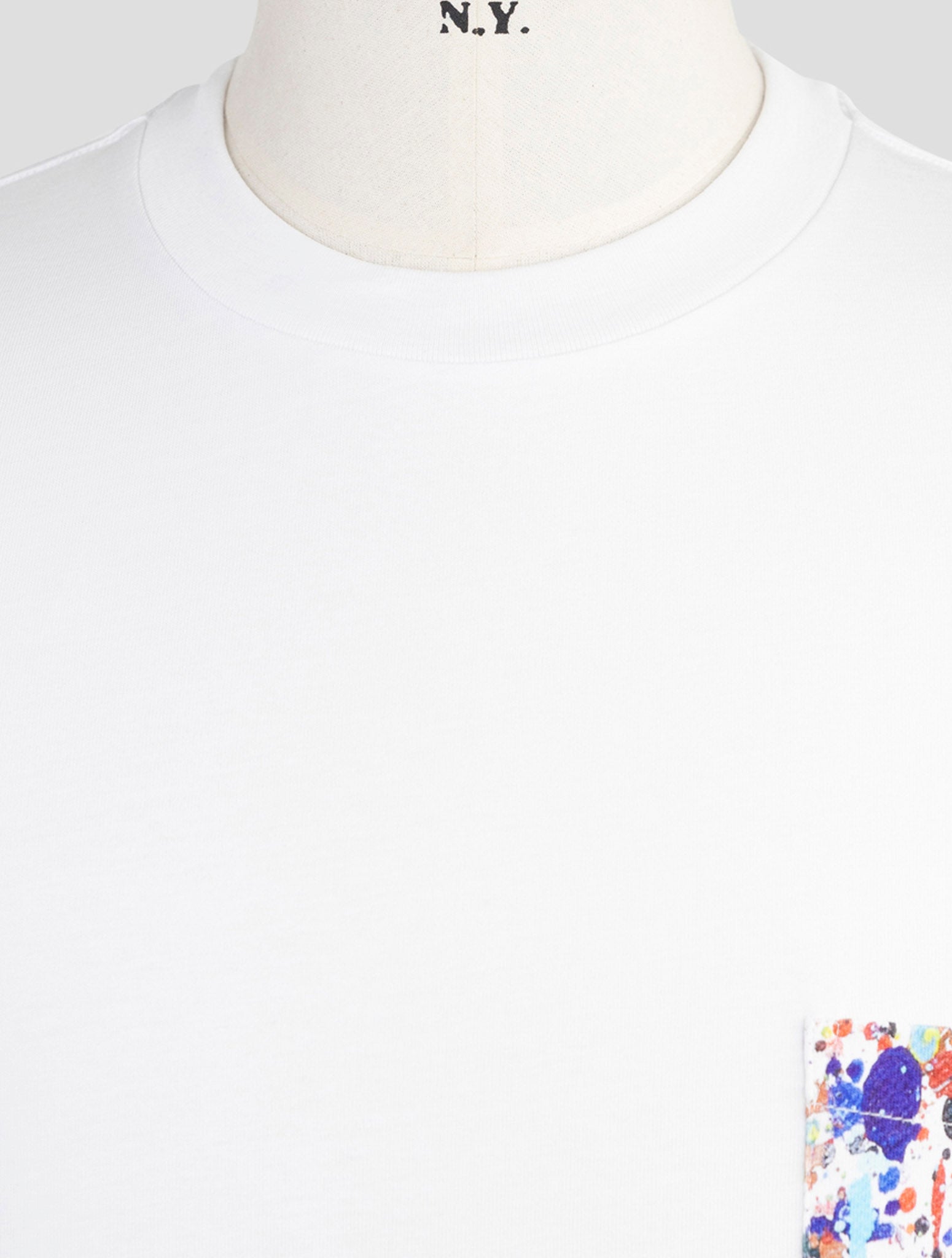 Kiton Knt White Cotton T-Shirt