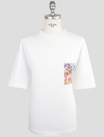 Kiton Knt White Cotton T-Shirt