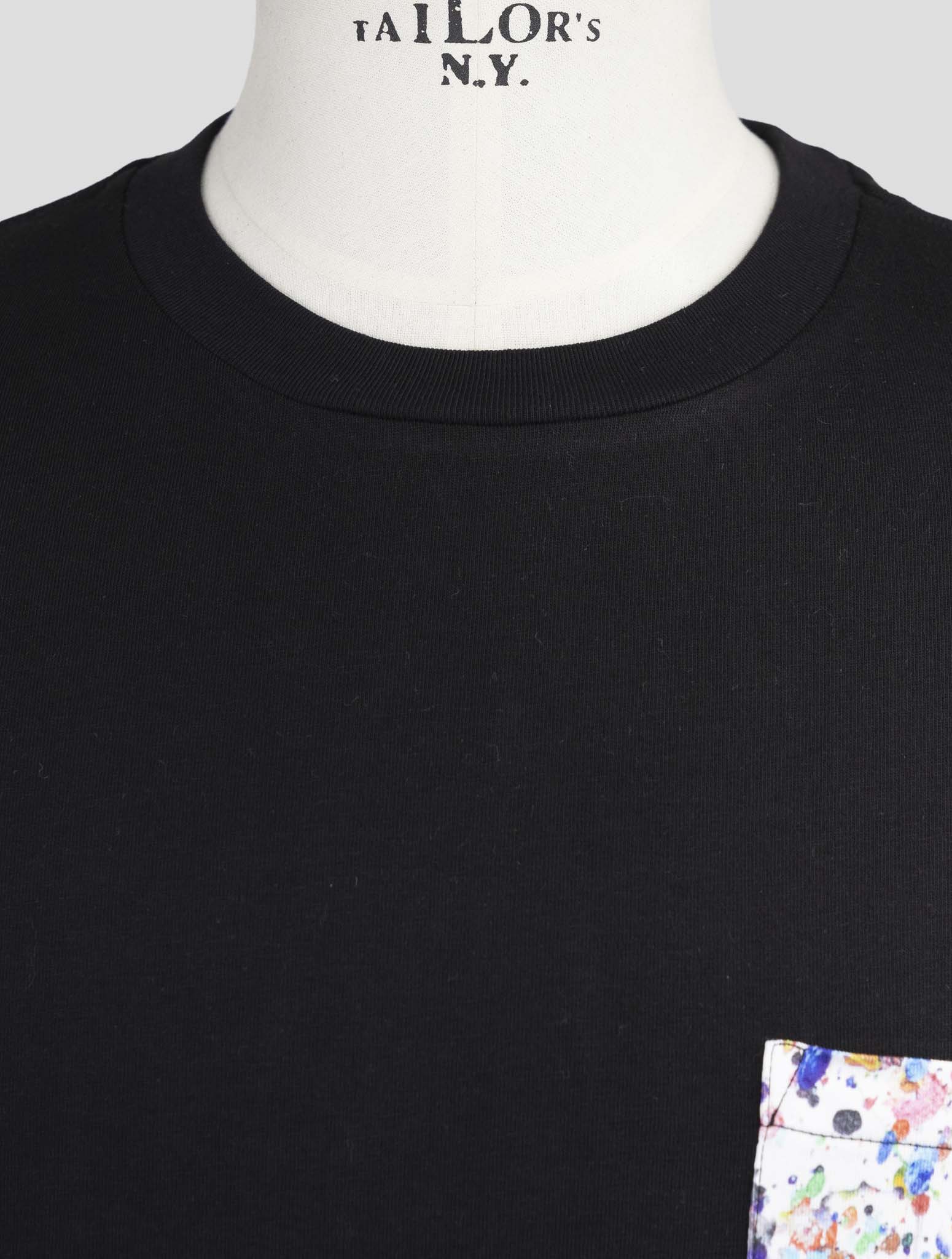 Kiton Knt Black Cotton T-Shirt
