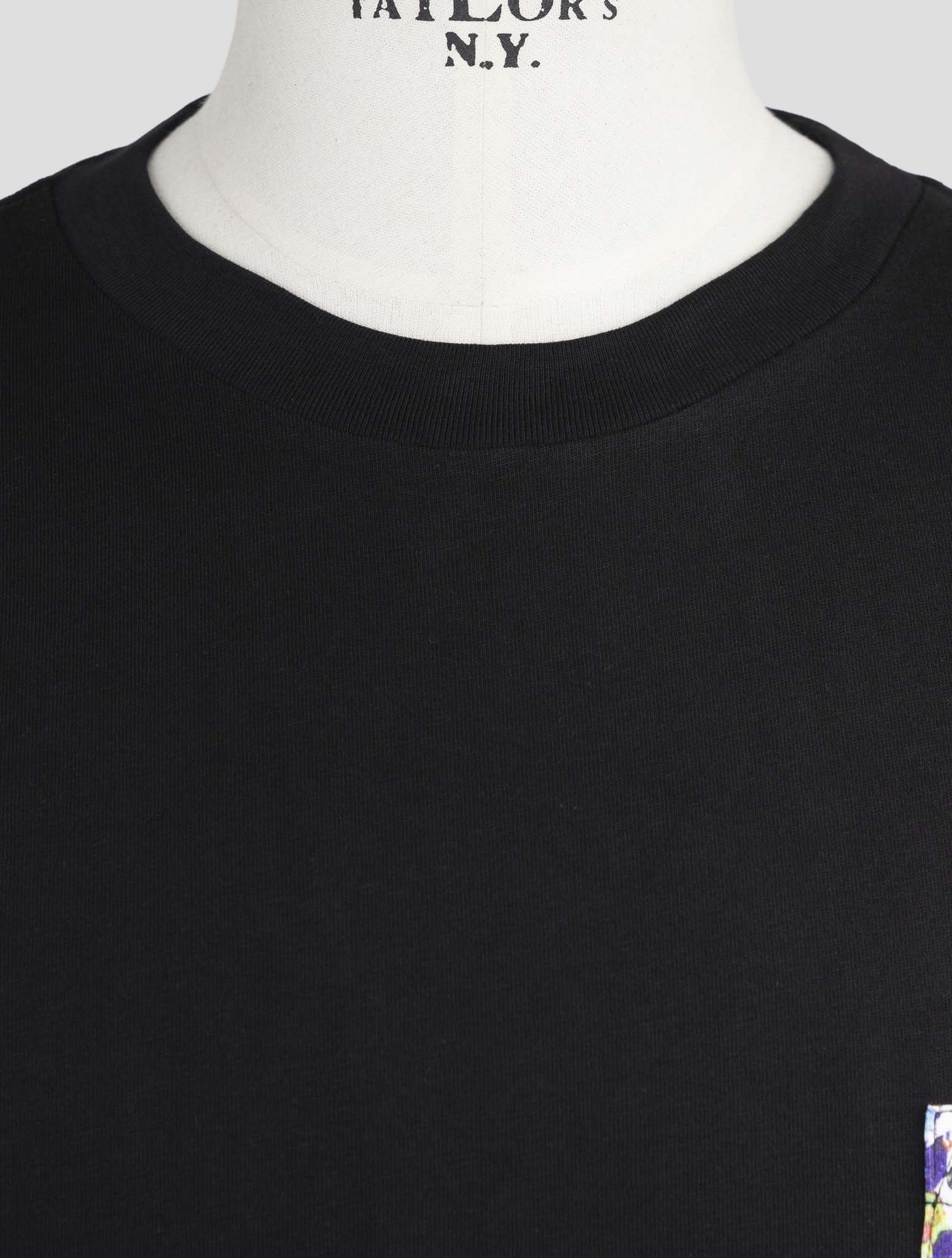 Kiton Knt Black Cotton T-Shirt
