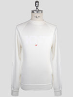 Kiton Knt White Viscose Ea Sweater Crewneck