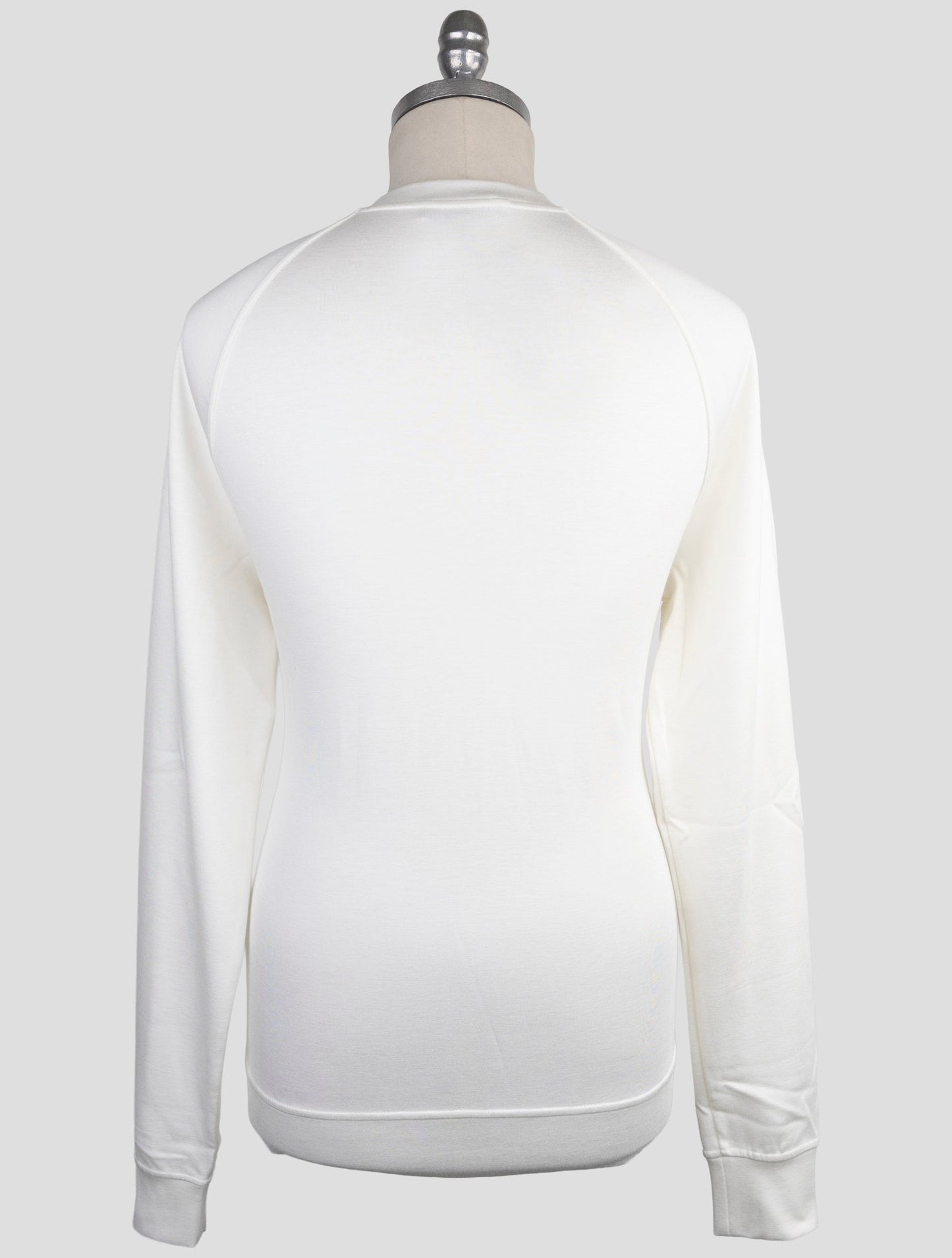 Kiton Knt White Viscose Ea Sweater Crewneck