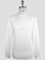 Kiton Knt White Viscose Ea Sweater Crewneck