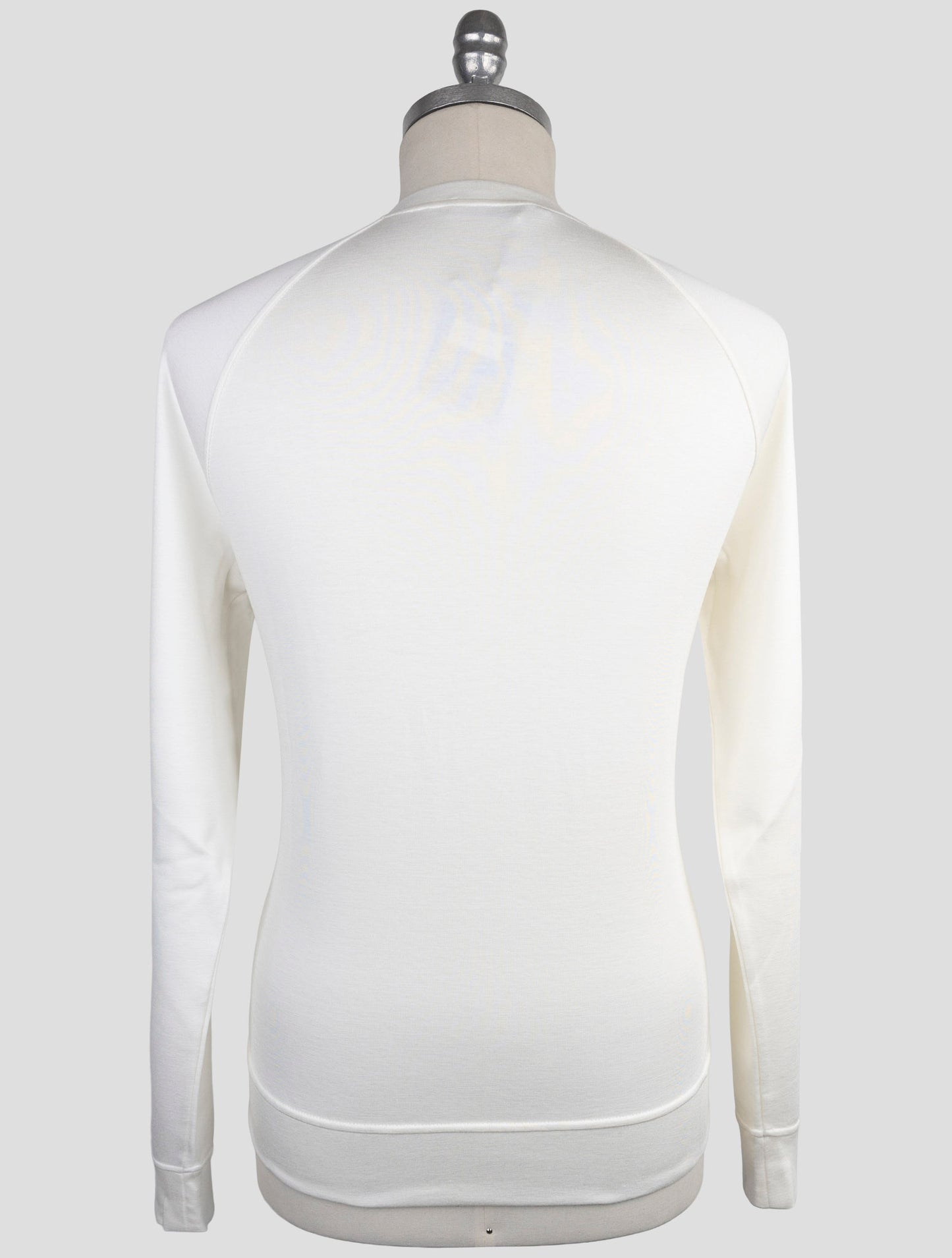 Kiton Knt White Viscose Ea Sweater Crewneck
