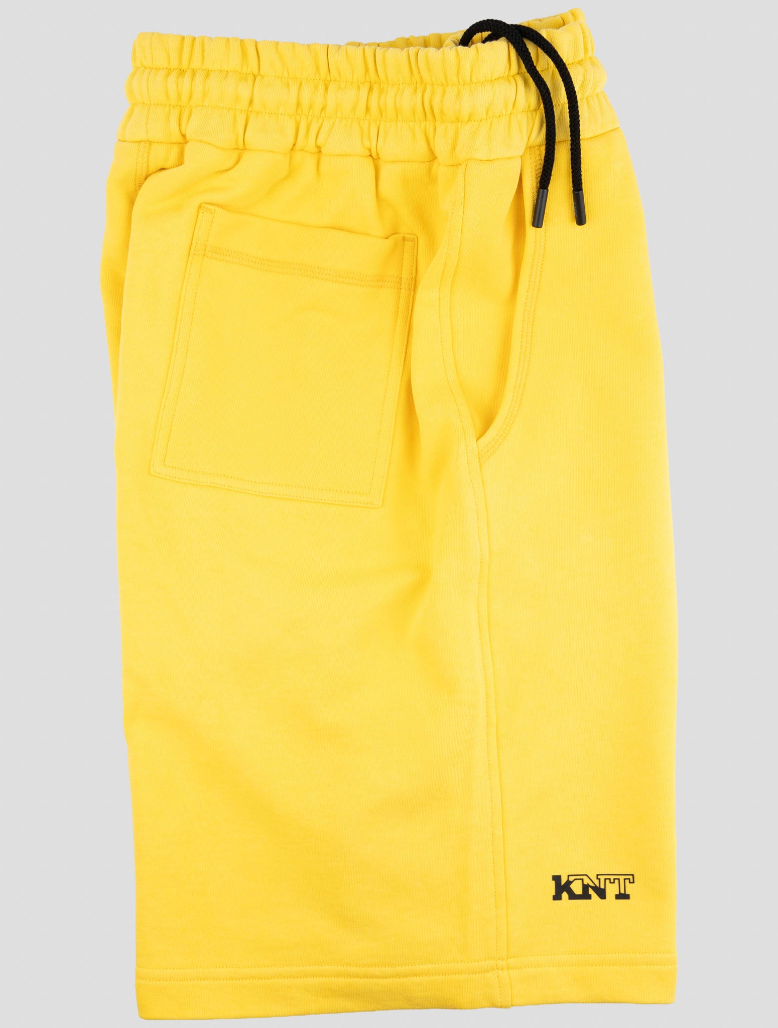 Kiton Knt Yellow Cotton Short Pants