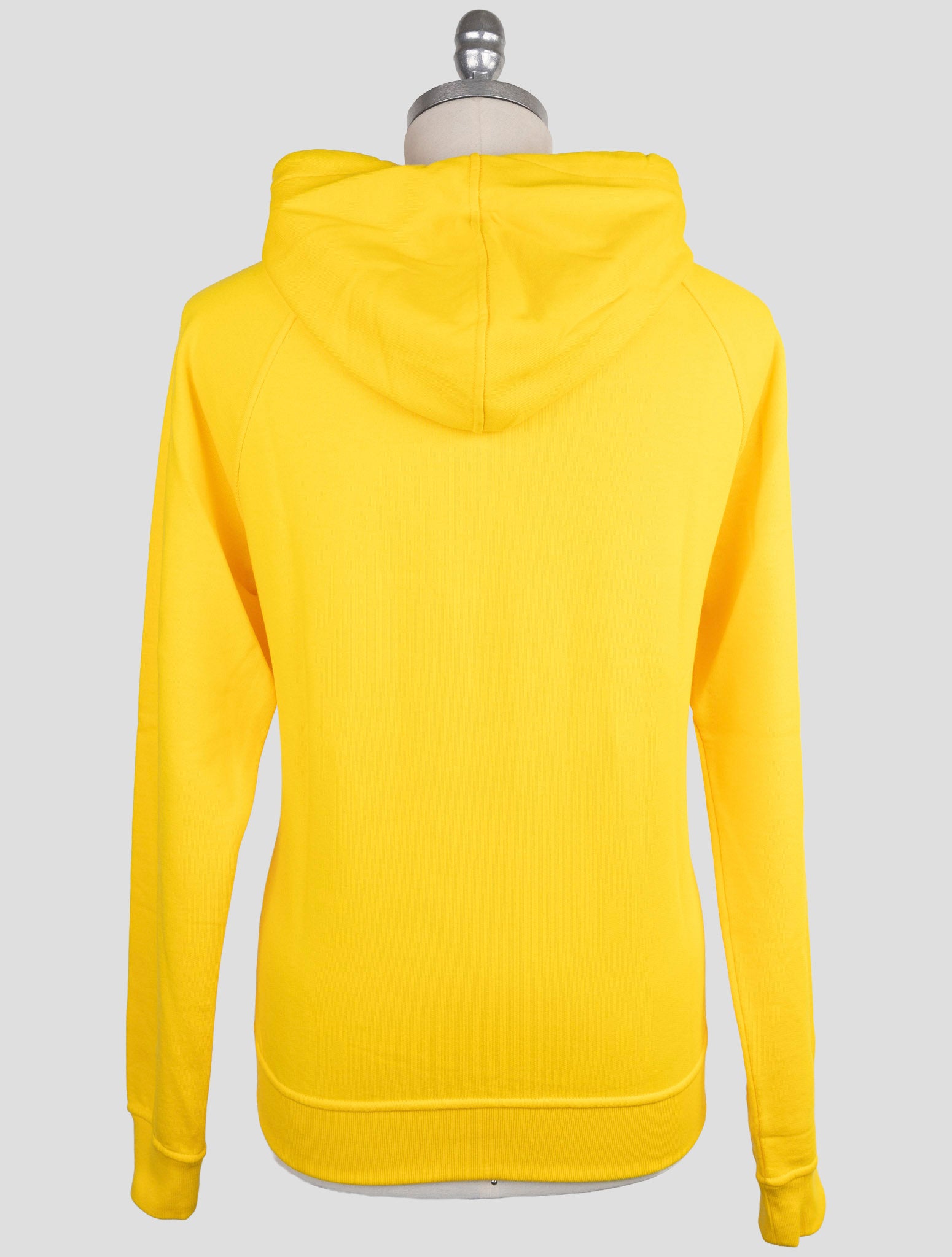 Kiton Knt Yellow Viscose Ea Sweater Hoodie