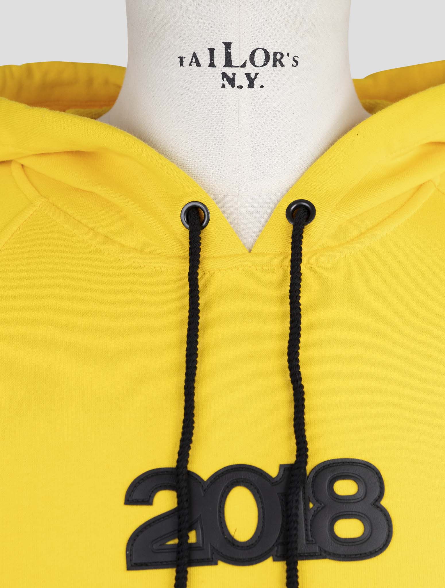 Kiton Knt Yellow Viscose Ea Sweater Hoodie