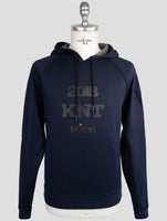 Kiton Knt Blue Viscose Ea Sweater Hoodie