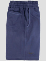 Kiton Knt Blue Cotton Short Pants
