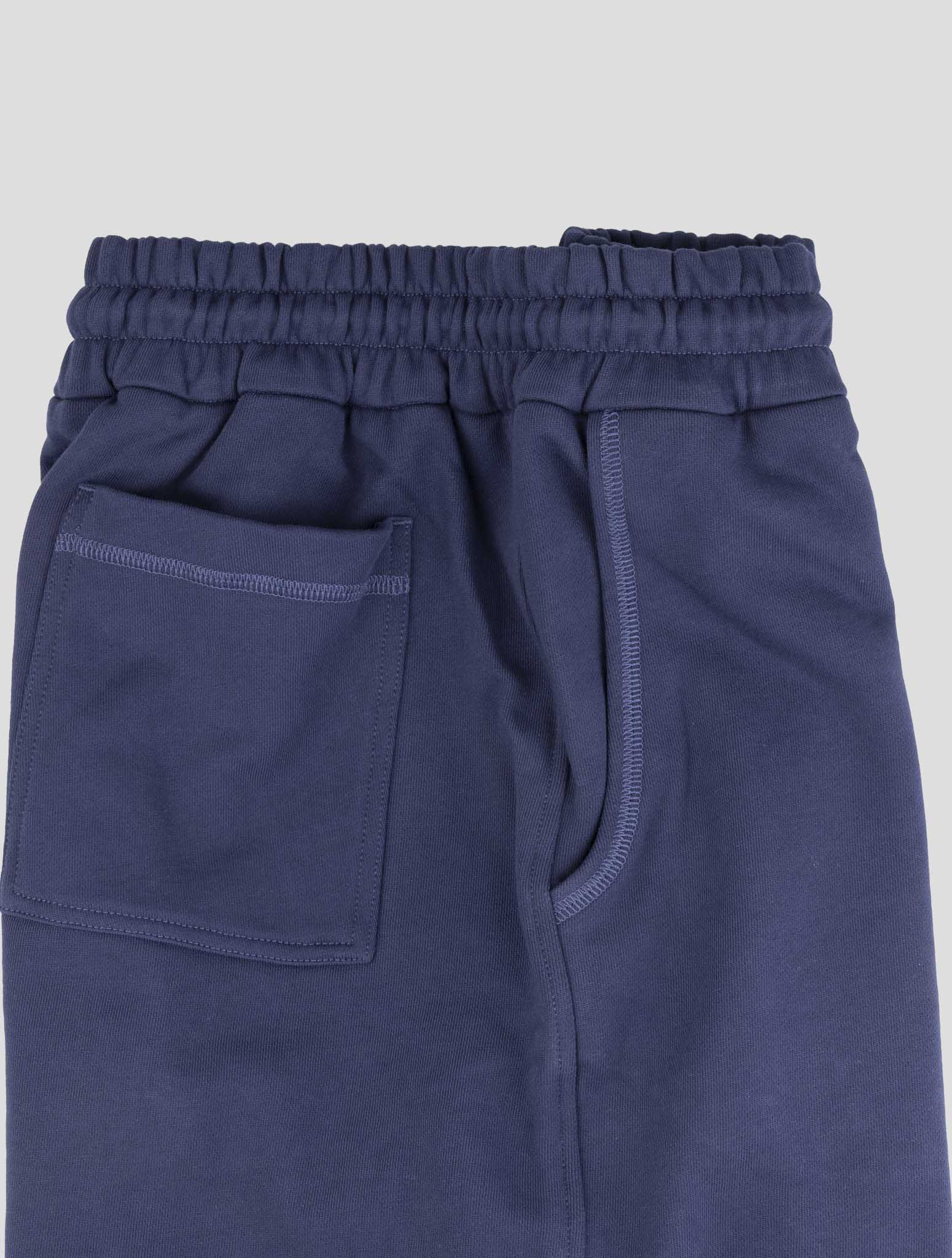 Kiton Knt Blue Cotton Short Pants