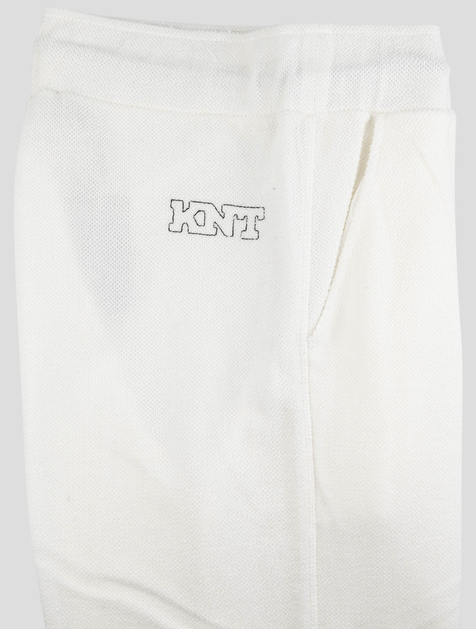 Kiton Knt White Cotton Pa Jogging Pants