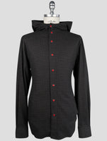 Kiton Brown Cotton Shirt Mariano