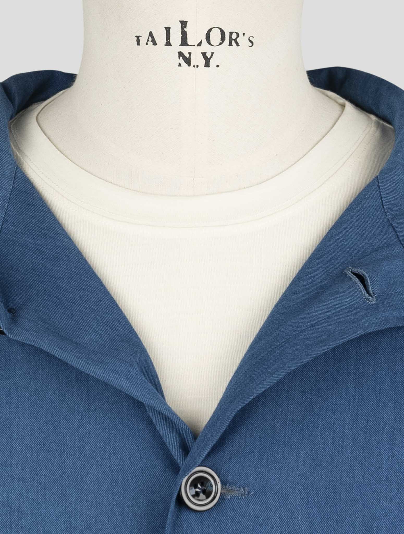 Kiton Denim Cotton Shirt