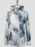 Kiton Blue White Cotton Shirt Mariano