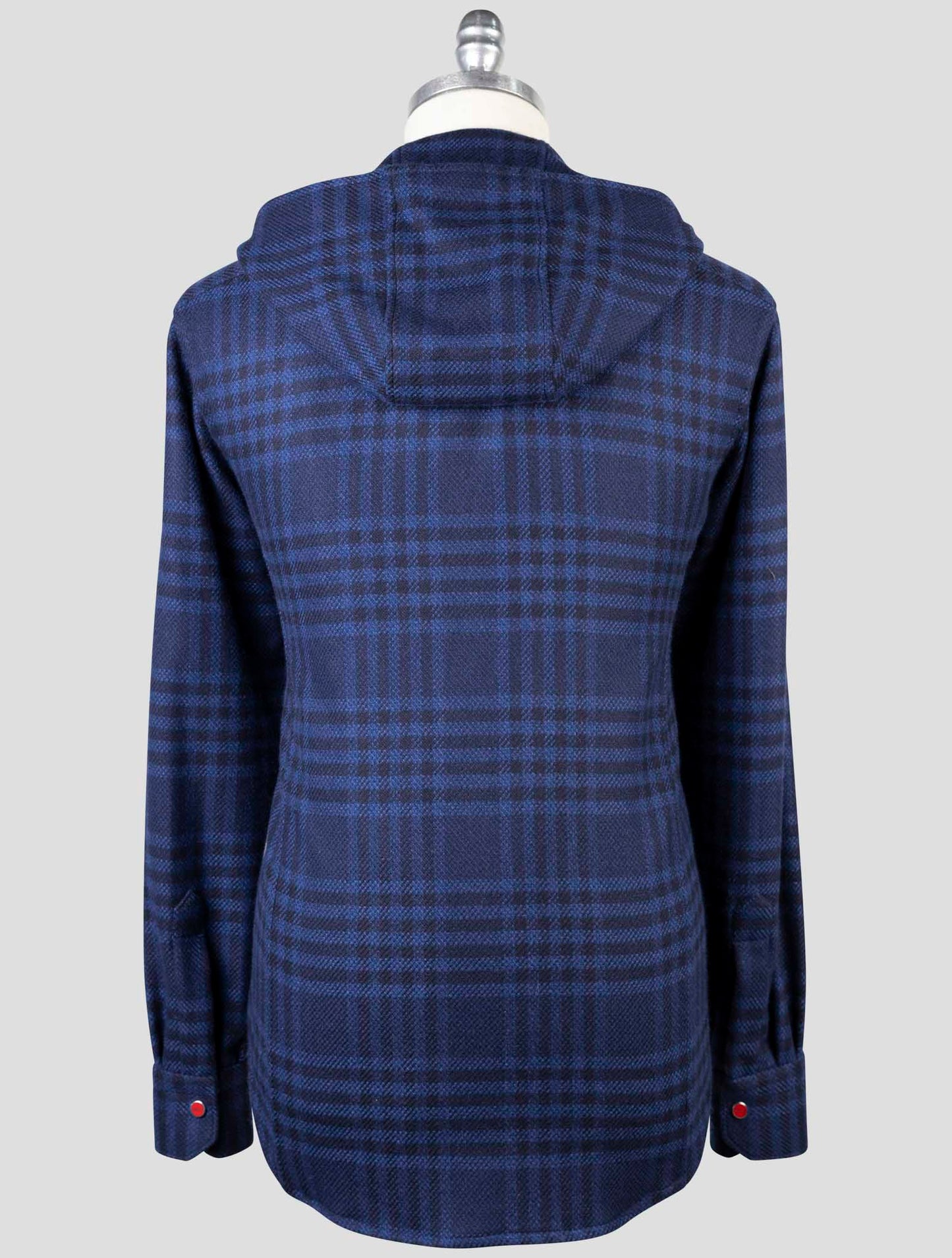 Kiton Blue Cashmere Shirt Mariano