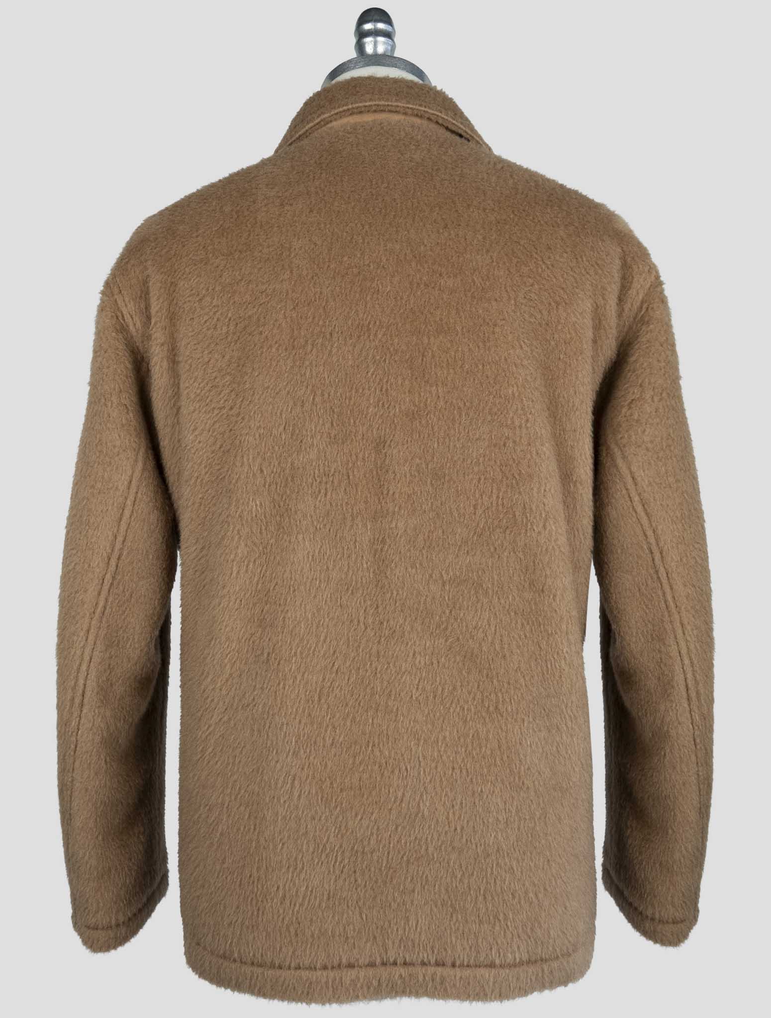 Kiton Brown Camel Coat