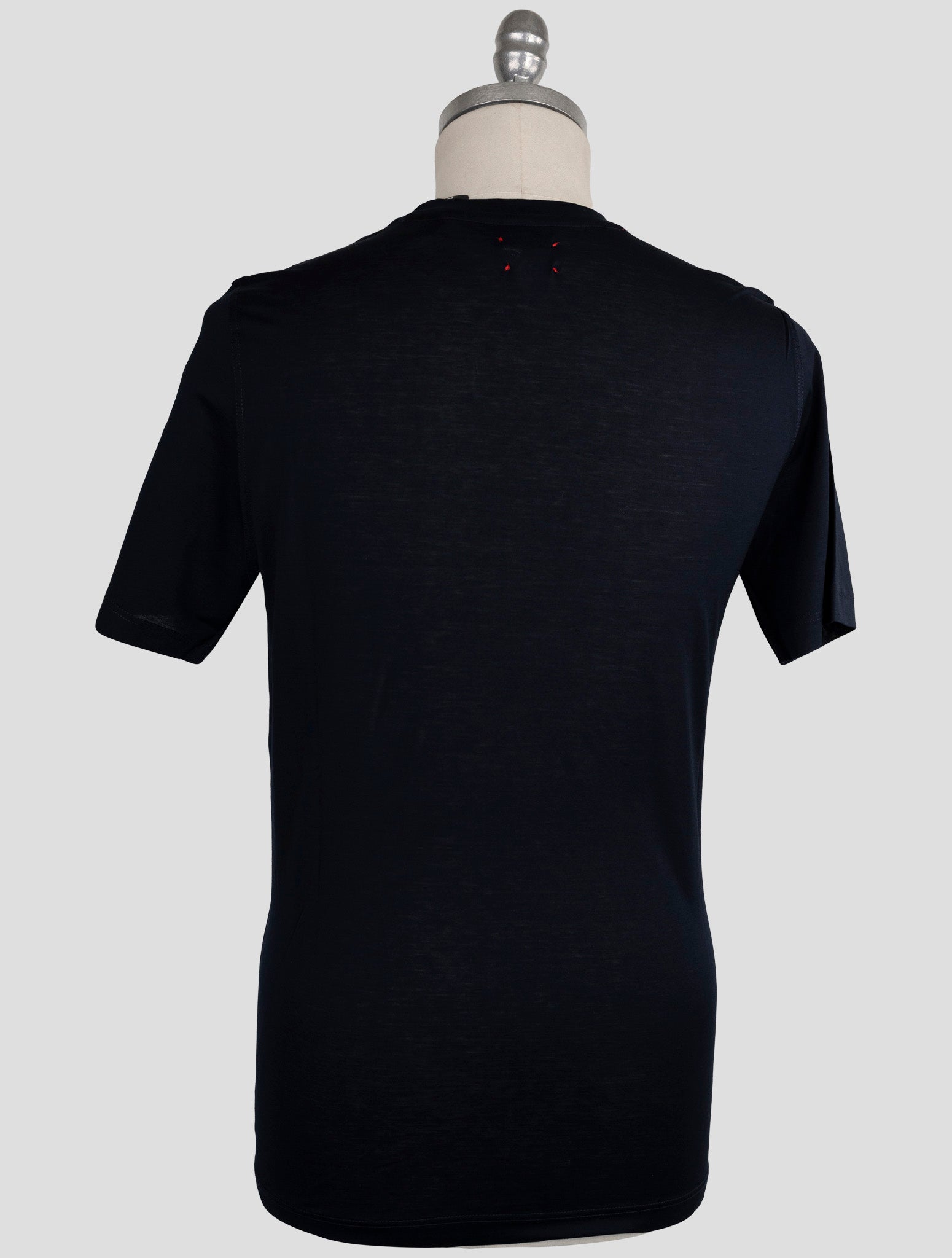 Kiton Blue Cotton T-Shirt